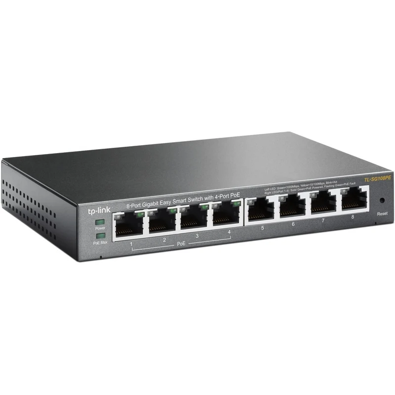 Switch de Red TP-Link TL-SG108PE