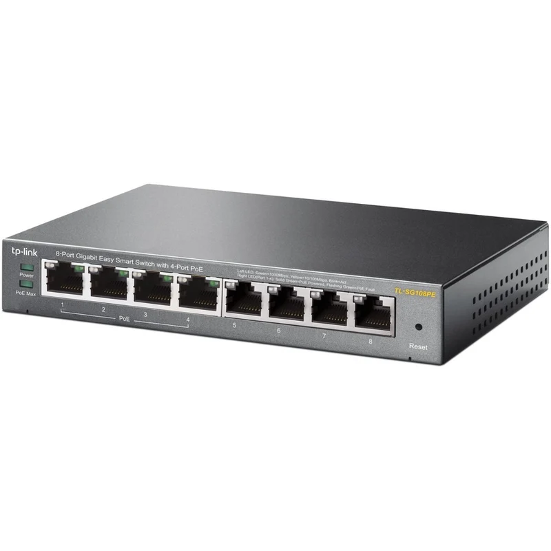 Switch de Red TP-Link TL-SG108PE