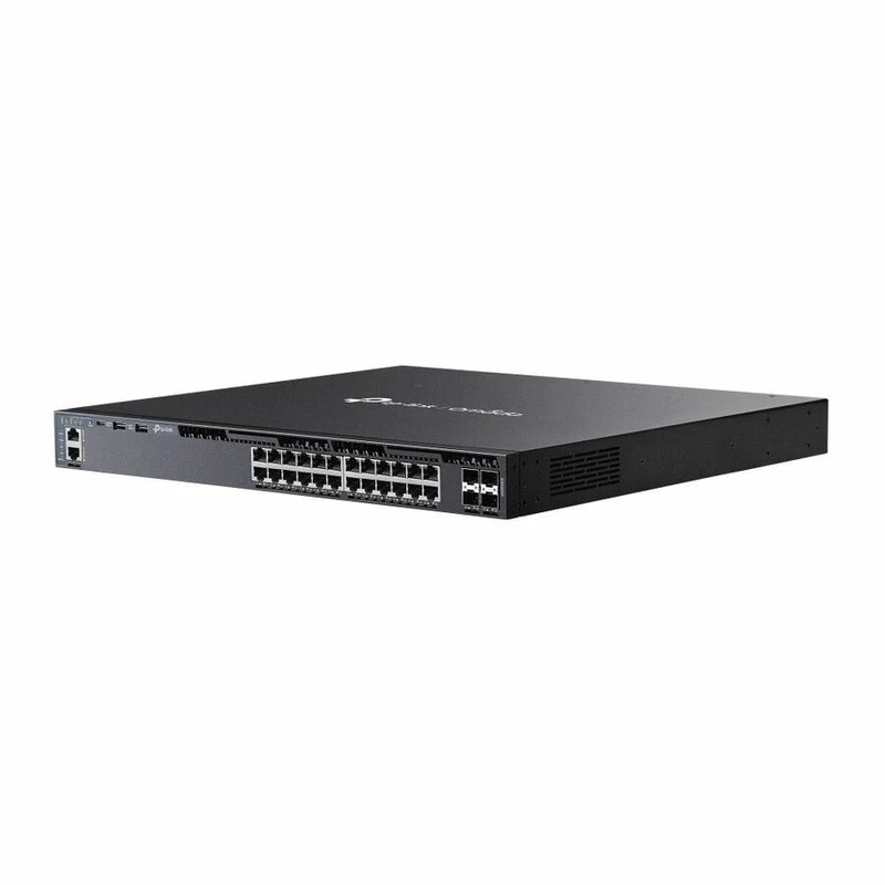 Switch de Red Omada Omada 24-Port Gigabit Stackable L3 Managed PoE+ Switch
