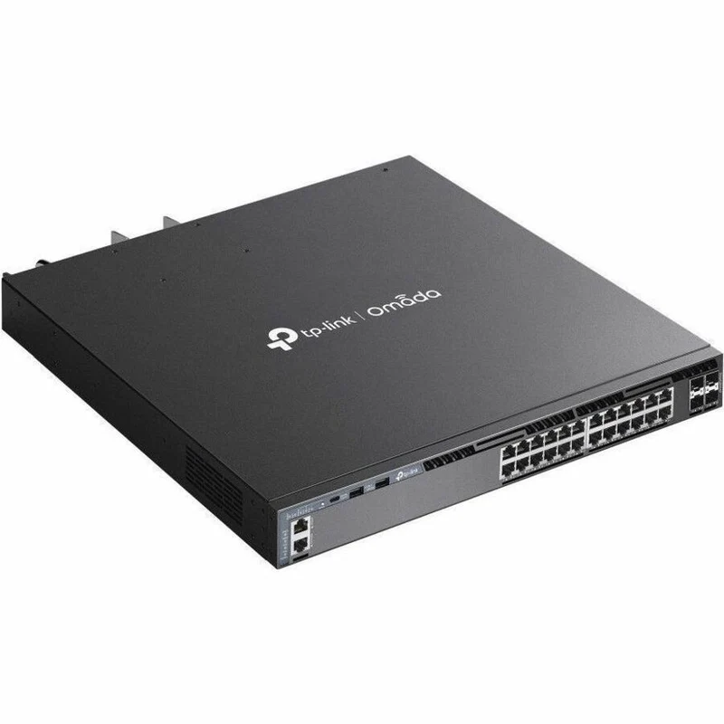 Switch de Red Omada Omada 24-Port Gigabit Stackable L3 Managed PoE+ Switch