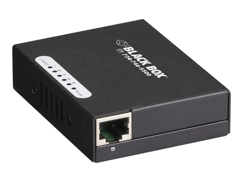 Switch de Red Black Box USB-Powered, LBS005A