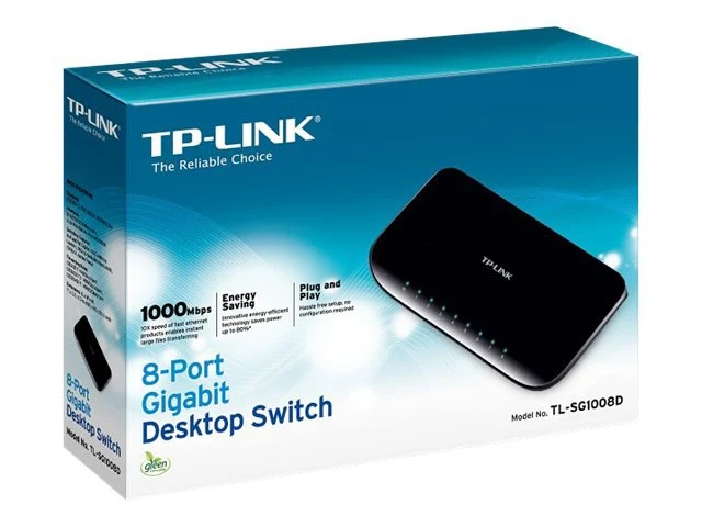 Switch de Red TP-LINK TL-SG1008D