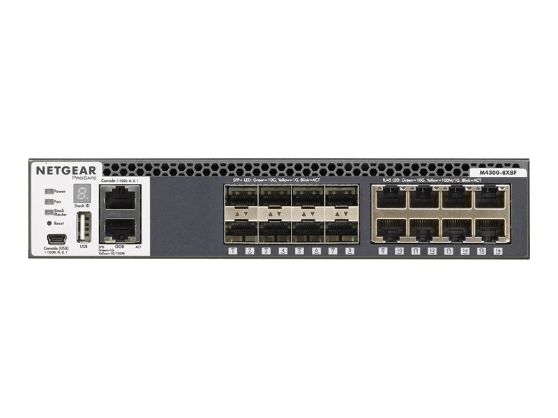 Switch de Red Netgear M4300 Stackable Managed Switch