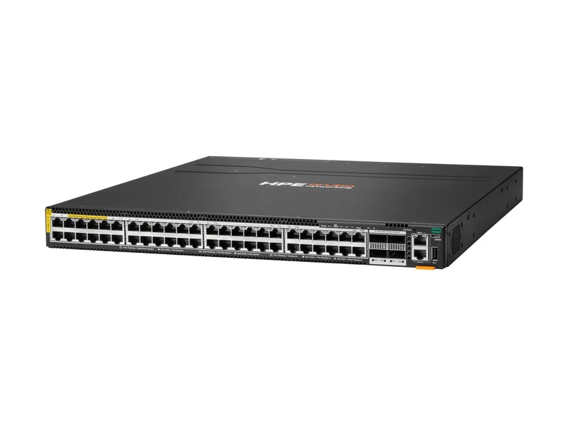 Switch de Red Aruba HPE Networking Networking CX 6300M 48p SR10 1G/2.5G/5G/10G PTP/AVB Class8 PoE 4p 100G MACsec Switch