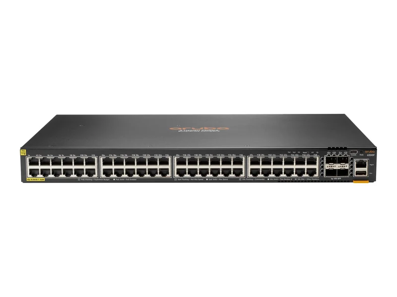 Switch de Red Aruba HPE Networking Networking CX 6200F 48G Class4 PoE 4SFP+ 740W Switch