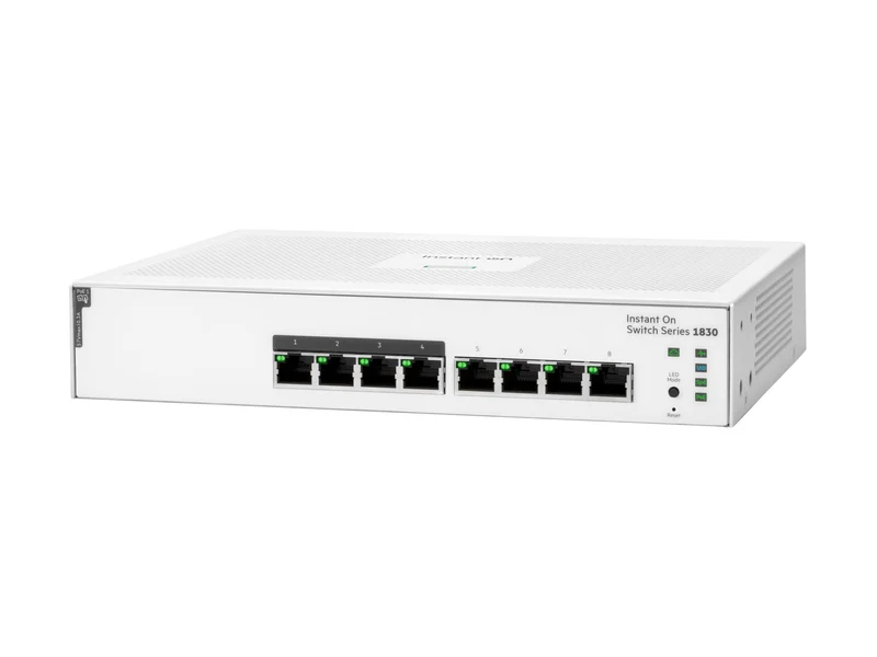Switch de Red HPE Networking Instant On 1830 8G 4p Class4 PoE 65W Switch