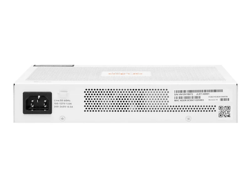 Switch de Red HPE Networking Instant On 1830 8G 4p Class4 PoE 65W Switch