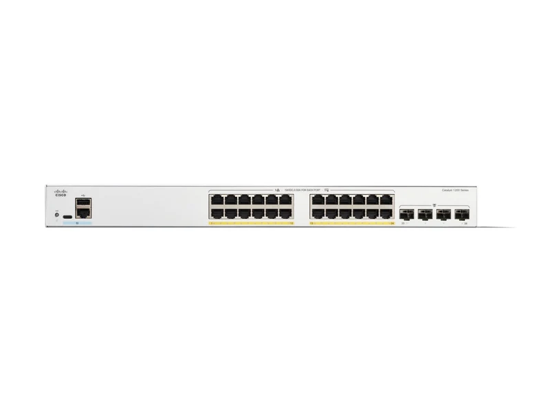 Switch de Red Cisco Catalyst 1200-24FP-4G
