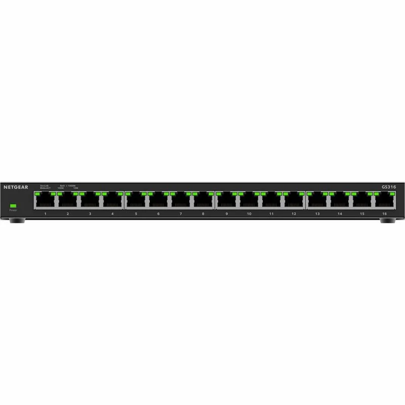 Switch de Red Netgear Business GS316v3 Ethernet Switch