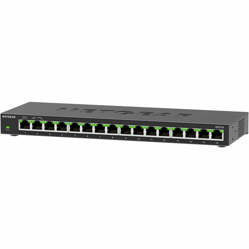 Switch de Red Netgear Business GS316v3 Ethernet Switch