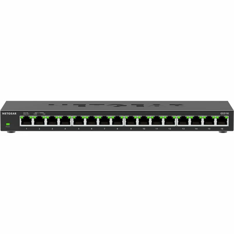 Switch de Red Netgear Business GS316v3 Ethernet Switch