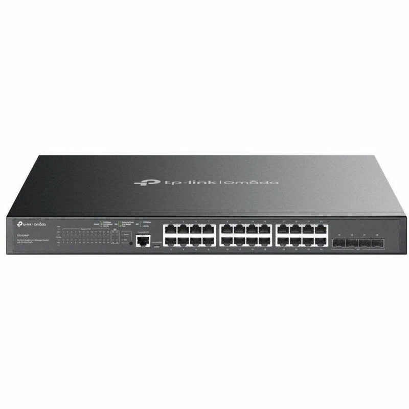 Switch de Red TP-Link 28-Port Gigabit L2+ Managed Switch