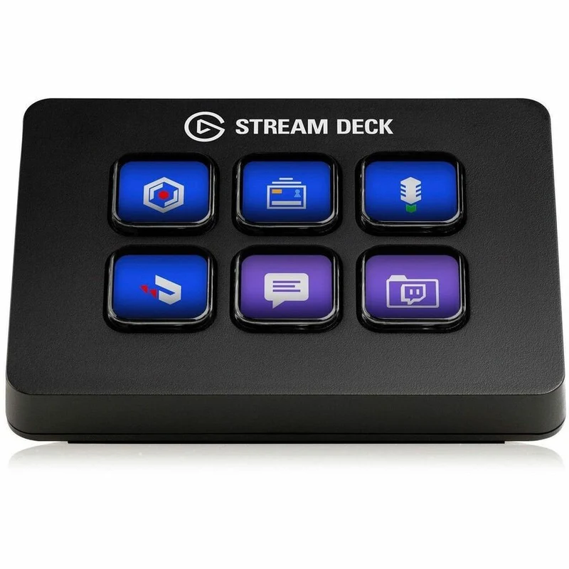Controlador AV Elgato Stream Deck Mini Compact 6-Key Control Pad