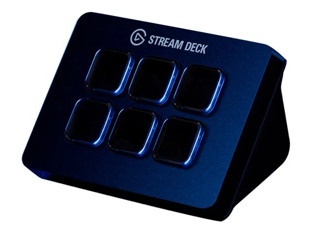 Controlador AV Elgato Stream Deck Mini Compact 6-Key Control Pad