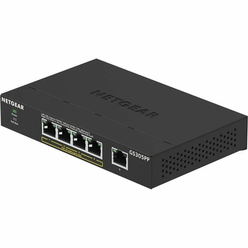 Switch de Red Netgear GS305PP Ethernet Switch