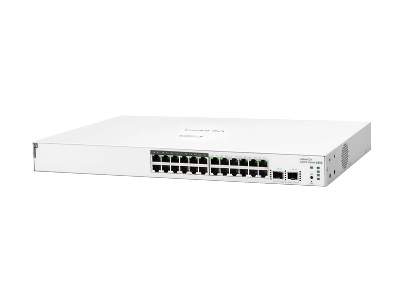 Switch de Red HPE Networking Instant On 1830 24G 12p Class4 PoE 2SFP 195W Switch