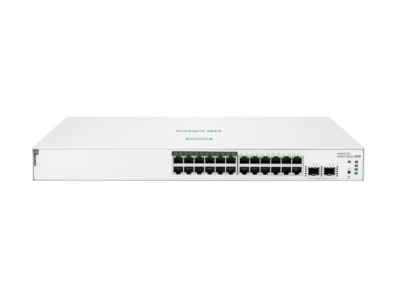 Switch de Red HPE Networking Instant On 1830 24G 12p Class4 PoE 2SFP 195W Switch