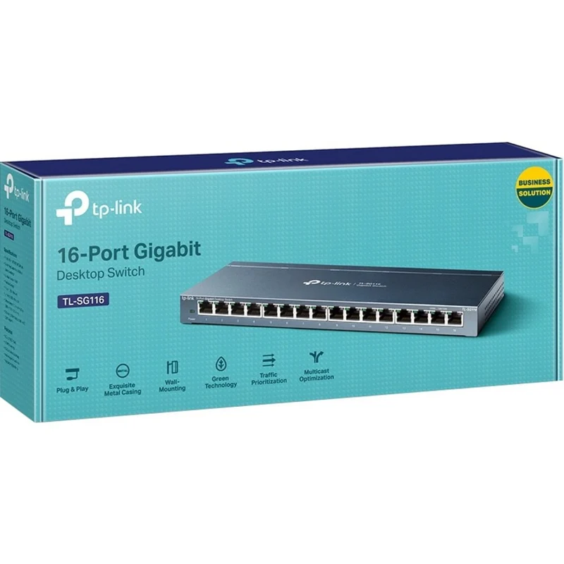 Switch de Red TP-Link TL-SG116