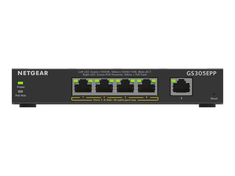 Switch de Red Netgear Business GS305EPP Ethernet Switch