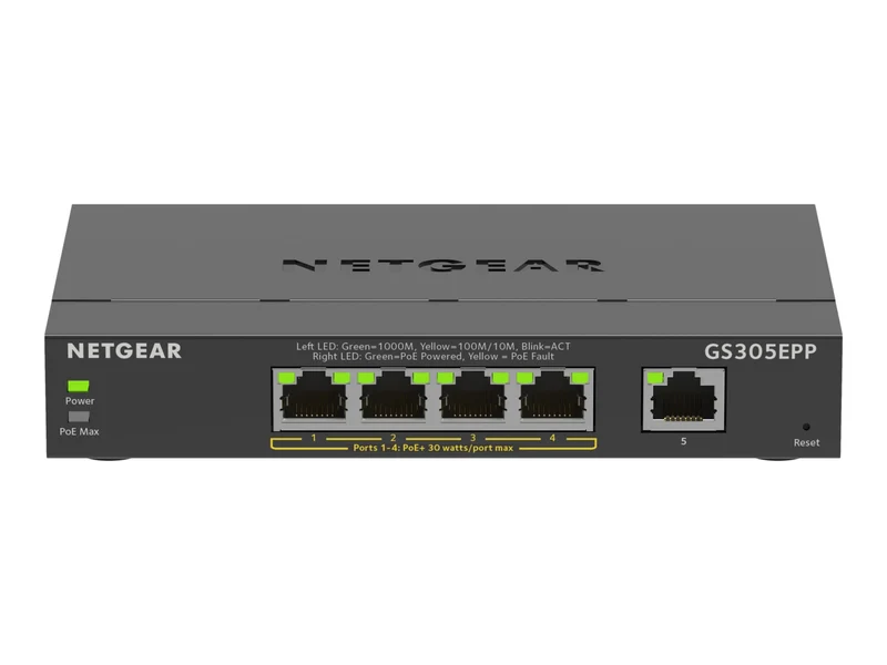 Switch de Red Netgear Business GS305EPP Ethernet Switch