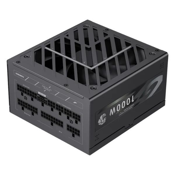 Fuente de Poder Gamemax GZ 1000G BK 1000W ATX 3.1 80 Plus Gold Full Modular PCIe 5.1 12V-2x6 Negro