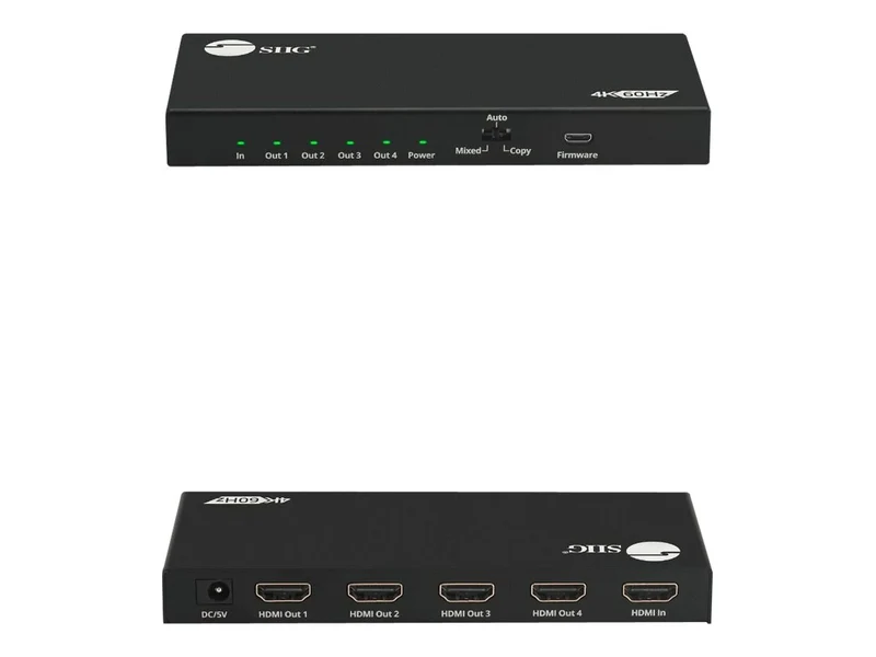 Divisor HDMI SIIG 4 Puertos HDMI 2.0