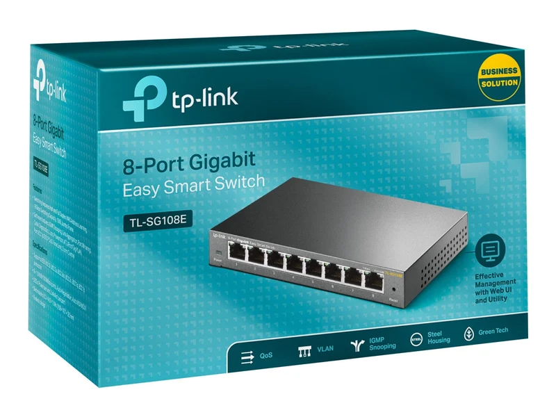 Switch de Red TP-LINK TL-SG108E
