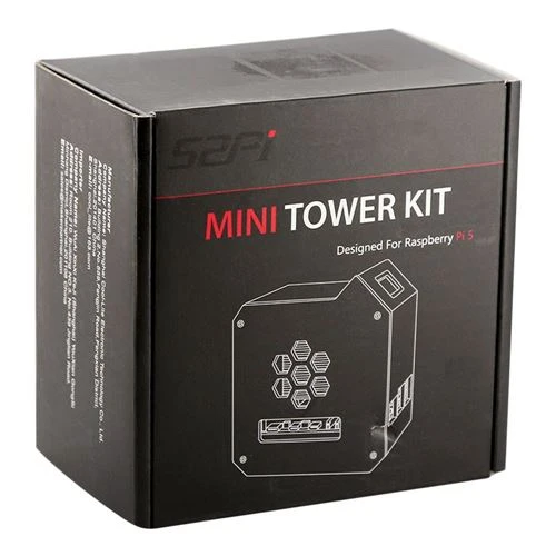 Case ABS 52Pi para Raspberry Pi 5