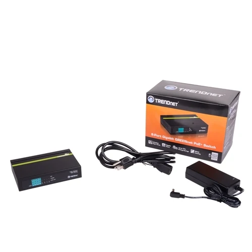 Switch de Red Trendnet TPETG44G 8-Port Gigabit GREENnet Switch