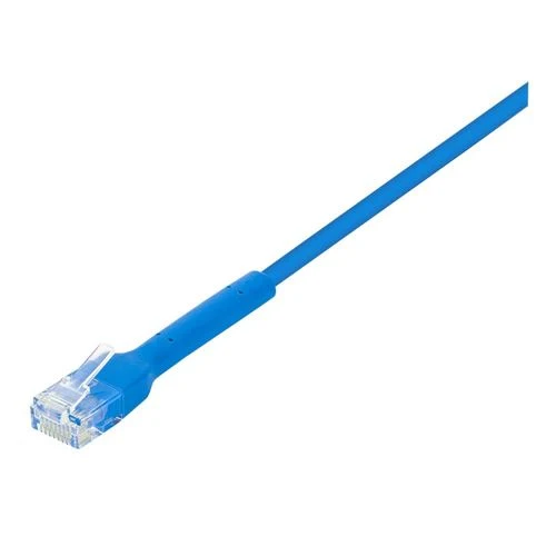 Cables de Red Intellinet Cat6 Stranded U/UTP FlexiBoot Slim Network Ethernet Cable 10ft. 10-Pack-Blue Azul