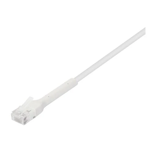 Cables de Red Intellinet Cat6 Stranded U/UTP FlexiBoot Slim Network Ethernet Cable 10Ft. 10-Pack-White Blanco