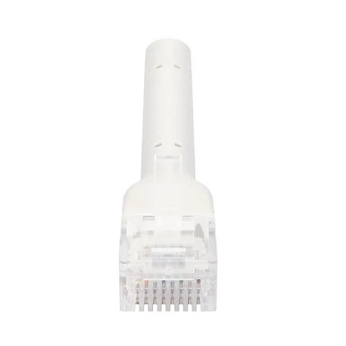 Cables de Red Intellinet Cat6 Stranded U/UTP FlexiBoot Slim Network Ethernet Cable 10Ft. 10-Pack-White Blanco