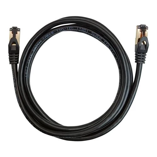 Cables de Red PPA 14 Ft. Cat 7 Molded Snagless Ethernet Cable Negro