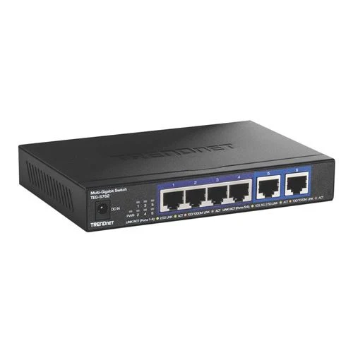 Switch de Red Trendnet 6-Port Multi-Gig Unmanaged Network Switch