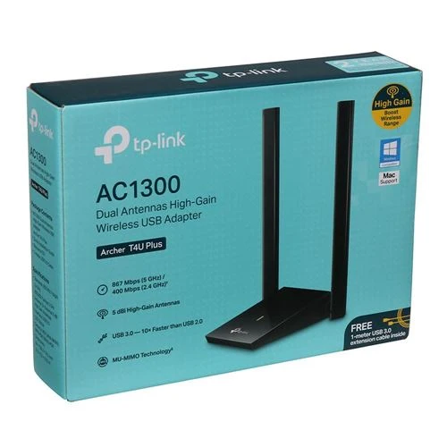 Adaptador WiFi Red TP-LINK Archer T4U Plus