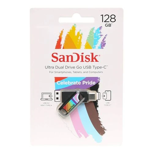 Memoria USB Sandisk 128GB Dual Drive Go SuperSpeed+ USB 3.2 (Gen 1) Flash Drive
