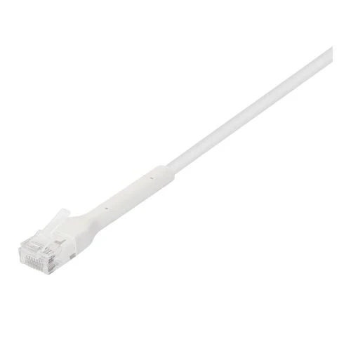 Cables de Red Intellinet Cat6 U/UTP FlexiBoot Slim Network Ethernet Cable 5ft. 10-Pack- White Blanco