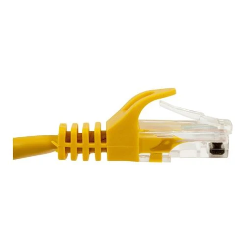 Cables de Red PPA 3 Ft. Cat 6 Molded Snagless Ethernet Cable Amarillo