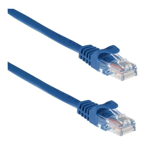 Cables de Red PPA 25 Ft. Cat 6 Thin Ethernet Cable Negro