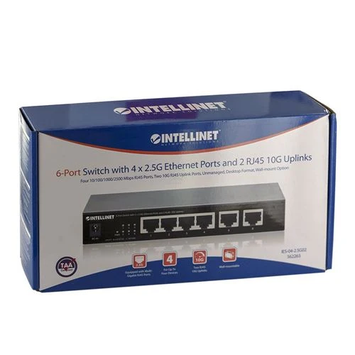 Switch de Red Intellinet 6-Port Switch