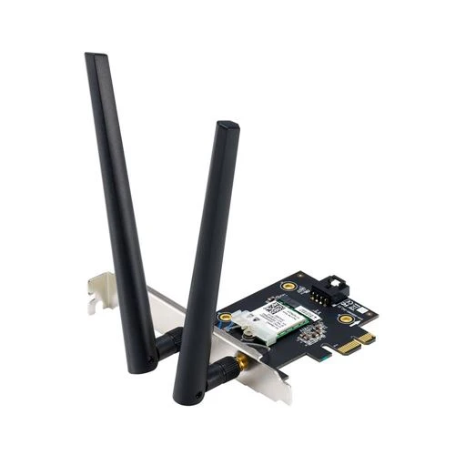 Adaptador WiFi Red ASUS PCE-BE6500 Tri-Band WiFi 7 PCIe WiFi and Bluetooth Adapter