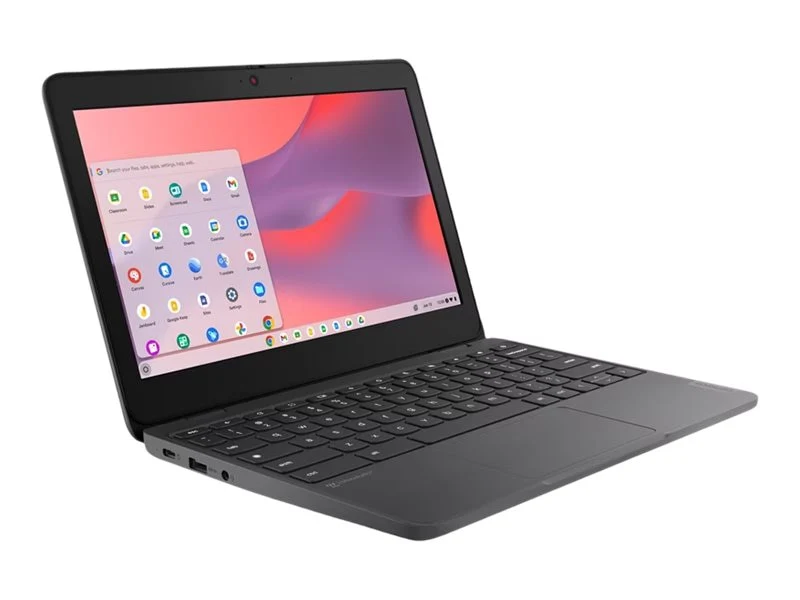 Laptop Lenovo 100e Chromebook Gen-4 82W0 11.6", Mediatek Kompanio 528 8 Núcleos, 8GB DDR4, 64 GB eMMC, ARM Mali-G52 2EE MC2