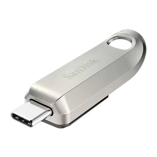 Memoria USB Sandisk 256GB Ultra Luxe Type-C SuperSpeed+ USB 3.2 (Gen 1) Flash Drive Plata