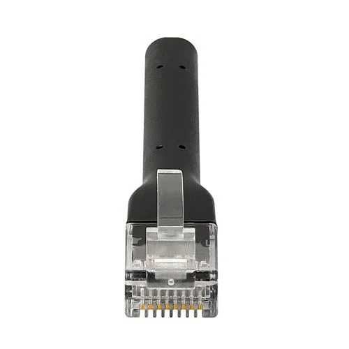 Cables de Red Intellinet Cat6 Stranded U/UTP FlexiBoot Slim Network Ethernet Cable 3ft. 10-Pack-Black Negro