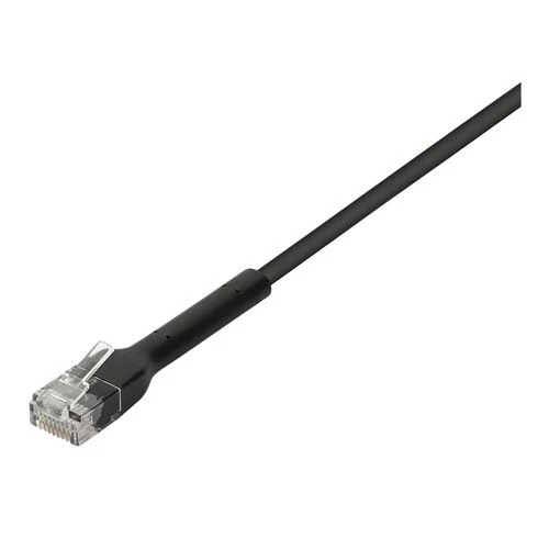 Cables de Red Intellinet Cat6 Stranded U/UTP Flexiboot Slim Network Ethernet Cable 7ft. 10-Pack-Black Negro