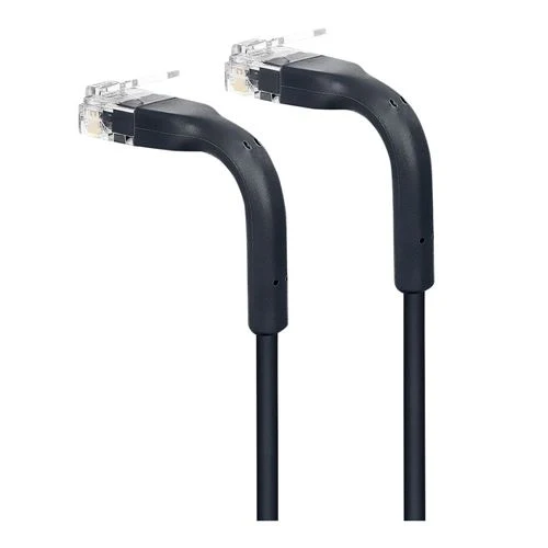 Cables de Red Intellinet Cat6 Stranded U/UTP Flexiboot Slim Network Ethernet Cable 7ft. 10-Pack-Black Negro