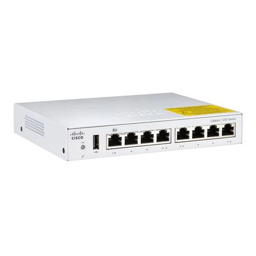 Switch de Red Cisco Catalyst 1200-8T-D 8 Port PoE Gigabit Ethernet Switch