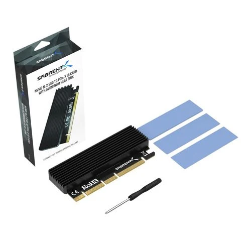 Disco SSD Sabrent NVMe M.2 SSD to PCIe Adapter Card