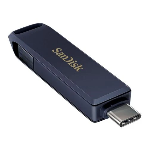 Memoria USB Sandisk 256GB Phone Drive USB 3.2 (Gen 1) Type-C / Lightning Thumb Drive Azul