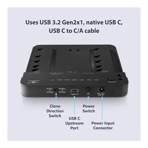 Disco SSD Vantec Multi-Function M.2 NVMe/SATA Storage Adapter